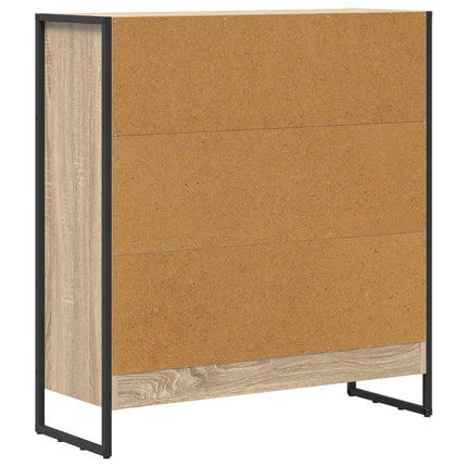 Bokskåp 80 x 30 x 86,5 cm Konstruerat trä Sonoma