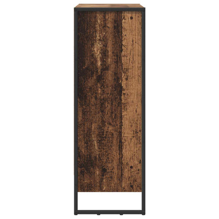 Bokskåp Gammalt trä 80 x 30 x 86,5 cm Konstruerat trä