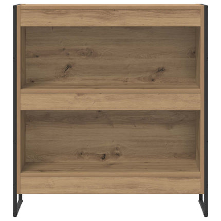 Bokskåp 80 x 30 x 86,5 cm Konstruerat trä Artisan Ek