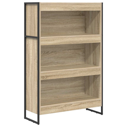 Bokskåp 80 x 30 x 121 cm Konstruerat trä Sonoma