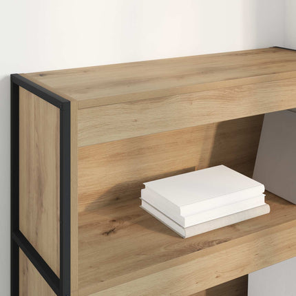 Bokskåp Artisan Ek 80 x 30 x 121 cm Konstruerat trä