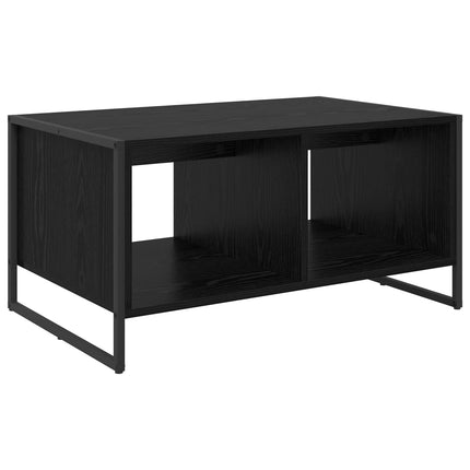 Kaffeebord Svart Ek 80 x 50 x 40 cm Konstruerat trä