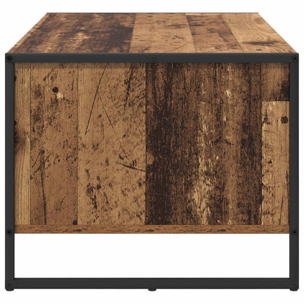 Kaffeebord Gammalt trä 80 x 50 x 40 cm Konstruerat trä