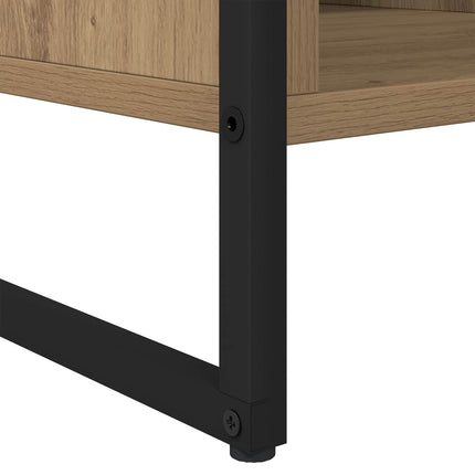 Kaffeebord Artisan Ek 80 x 50 x 40 cm Konstruerat trä