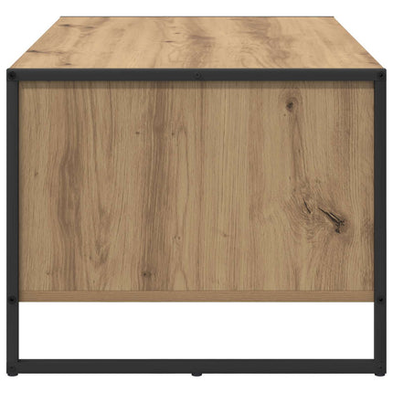 Kaffeebord Artisan Ek 80 x 50 x 40 cm Konstruerat trä