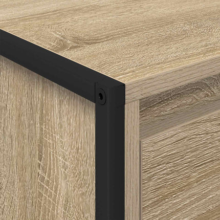 Kaffeebord med låda Sonoma 100 x 46 x 40 cm Konstruerat trä