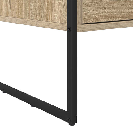 Kaffeebord med låda Sonoma 100 x 46 x 40 cm Konstruerat trä