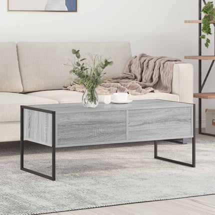 Kaffeebord Grå Sonoma 100 x 46 x 40 cm Konstruerat trä