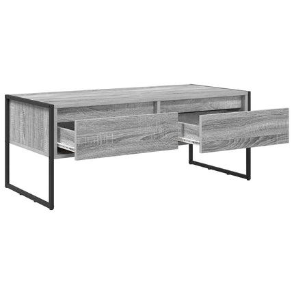 Kaffeebord Grå Sonoma 100 x 46 x 40 cm Konstruerat trä