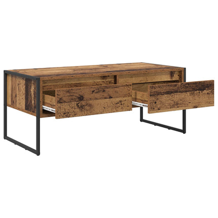 Kaffeebord Gammalt trä 100 x 46 x 40 cm Konstruerat trä