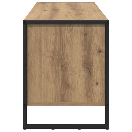 Skoskåp 100 x 35 x 44 cm Konstruerat trä Artisan Ek