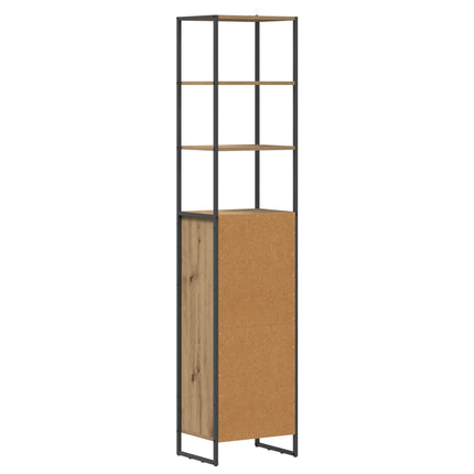Badrumsskåp Artisan Ek 40 x 30 x 180 cm Konstruerat trä