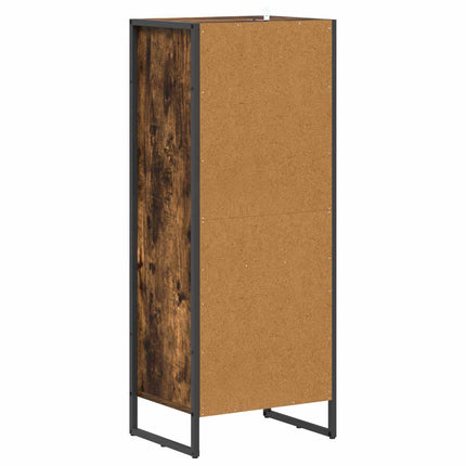 Badrumsskåp med låda Rökek 40 x 30 x 100 cm Konstruerat trä