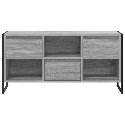 TV-skåp 100 x 36 x 49,5 cm Grå Sonoma Konstruerat trä