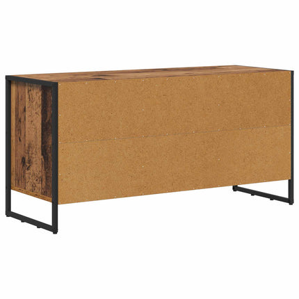 TV-skåp 100 x 36 x 49,5 cm Gammalt trä Konstruerat trä