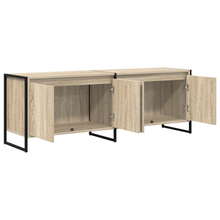 TV-skåp Sonoma 140 x 36 x 49,5 cm Konstruerat trä