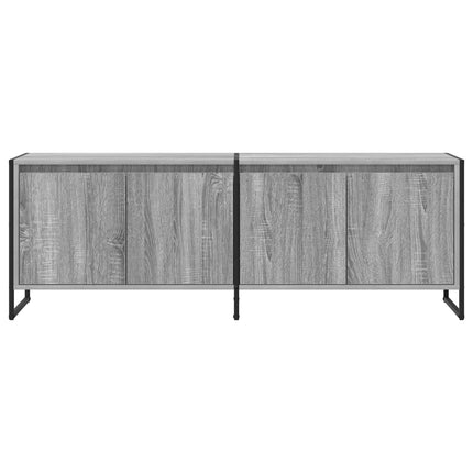 TV-skåp 140 x 36 x 49,5 cm Grå Sonoma Konstruerat trä