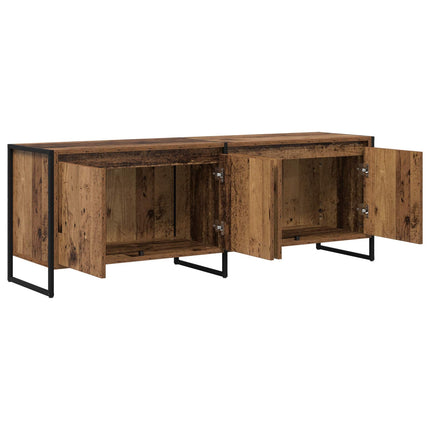 TV-skåp Gammalt trä 140 x 36 x 49,5 cm Konstruerat trä