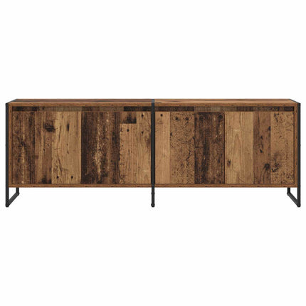 TV-skåp 140 x 36 x 49,5 cm Gammalt trä Konstruerat trä