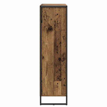 Bokskåp 99.5 x 30 x 108.5 cm Konstruerat trä Gammalt trä