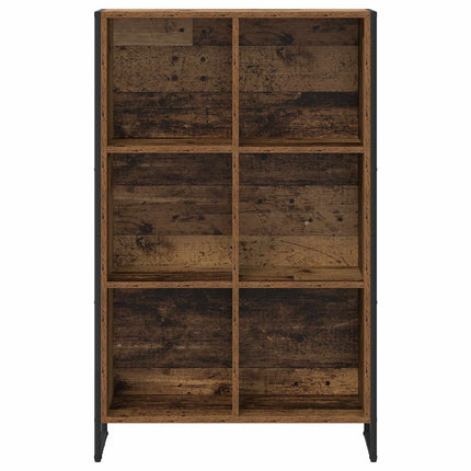 Bokskåp Gammalt trä 99.5 x 30 x 108.5 cm Konstruerat trä