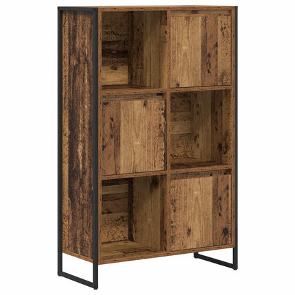 Bokskåp 68 x 30 x 108.5 cm Konstruerat trä Gammalt trä