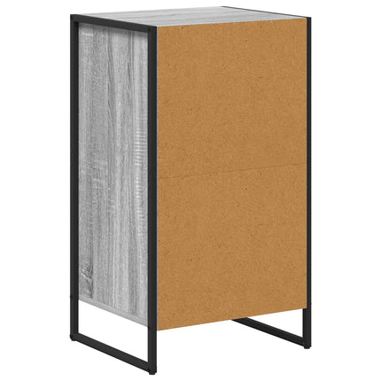 Sideboard med låda Grå Sonoma 42 x 36 x 75.5 cm Konstruerat trä