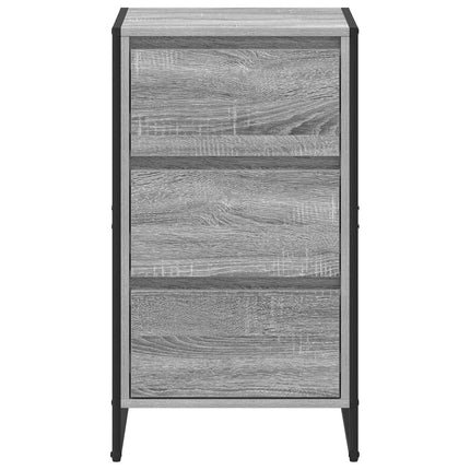 Sideboard med låda Grå Sonoma 42 x 36 x 75.5 cm Konstruerat trä
