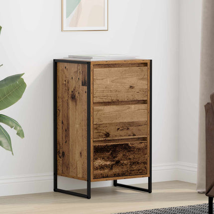 Sideboard Gammalt trä 42 x 36 x 75.5 cm Konstruerat trä