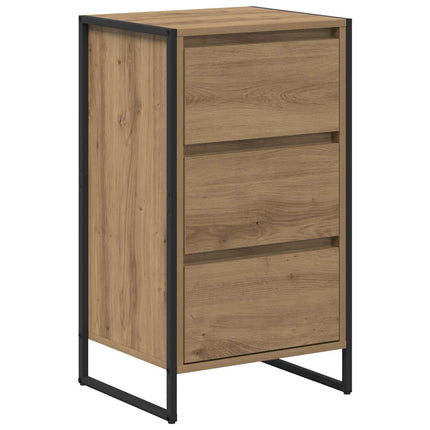 Sideboard med låda Artisan Ek 42 x 36 x 75.5 cm Konstruerat trä