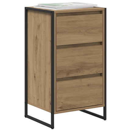 Sideboard med låda Artisan Ek 42 x 36 x 75.5 cm Konstruerat trä