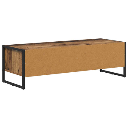 TV-skåp 100 x 36.5 x 30.5 cm Gammalt trä Konstruerat trä