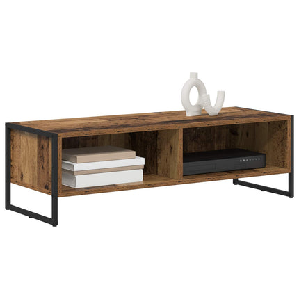TV-skåp 100 x 36.5 x 30.5 cm Gammalt trä Konstruerat trä