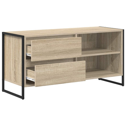 TV-skåp med låda Sonoma 100 x 36 x 49,5 cm Konstruerat trä