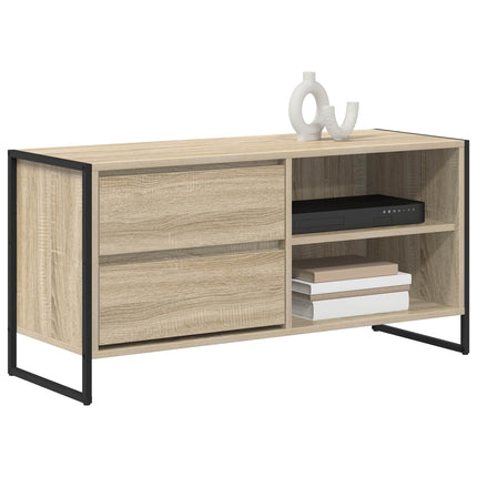 TV-skåp med låda Sonoma 100 x 36 x 49,5 cm Konstruerat trä