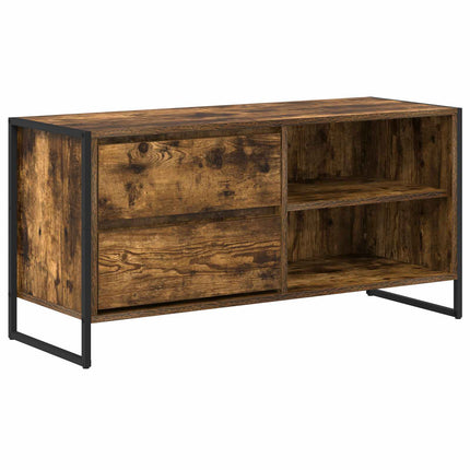 TV-skåp med låda Rökek 100 x 36 x 49,5 cm Konstruerat trä