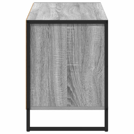 TV-skåp med låda Grå Sonoma 100 x 36 x 49,5 cm Konstruerat trä