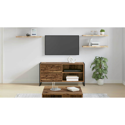 TV-skåp 100 x 36 x 49,5 cm Gammalt trä Konstruerat trä