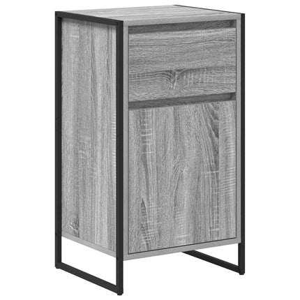 Sideboard med låda Grå Sonoma 43 x 36 x 75,5 cm Konstruerat trä