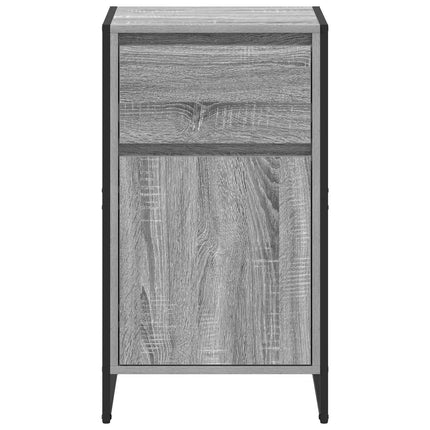 Sideboard med låda Grå Sonoma 43 x 36 x 75,5 cm Konstruerat trä