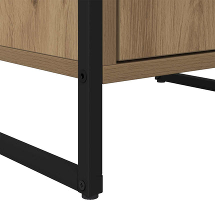Sideboard med låda Artisan Ek 43 x 36 x 75,5 cm Konstruerat trä