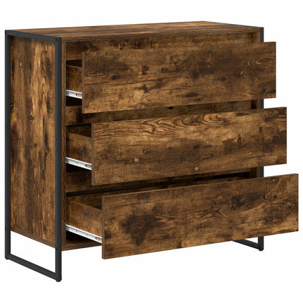 Sideboard med låda Rökek 79 x 36 x 75.5 cm Konstruerat trä