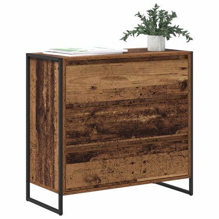 Sideboard Gammalt trä 79 x 36 x 75.5 cm Konstruerat trä