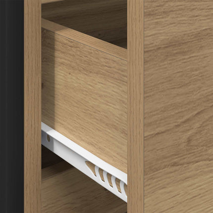 Sideboard med låda Artisan Ek 79 x 36 x 75.5 cm Konstruerat trä