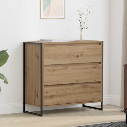 Sideboard med låda Artisan Ek 79 x 36 x 75.5 cm Konstruerat trä