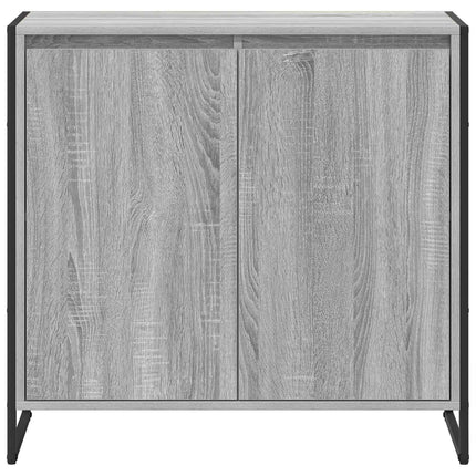 Sidokabinett Grå Sonoma 79 x 36 x 75 cm Konstruerat trä