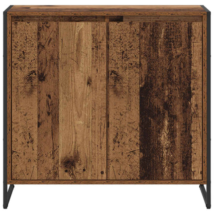 Sidokabinett Gammalt trä 79 x 36 x 75 cm Konstruerat trä