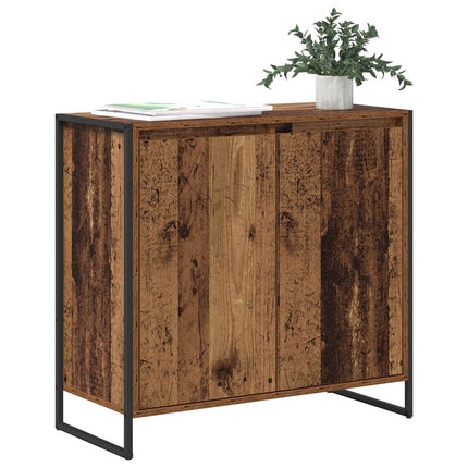 Sidokabinett Gammalt trä 79 x 36 x 75 cm Konstruerat trä
