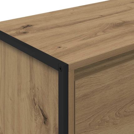 Sidokabinett Artisan Ek 79 x 36 x 75 cm Konstruerat trä