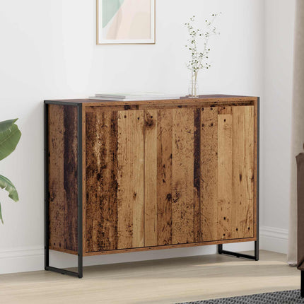 Sidokabinett Gammalt trä 96,5 x 30 x 75 cm Konstruerat trä
